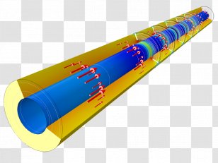 COMSOL Multiphysics Coaxial Cable Low-pass Filter Electrical - Electronic - Transient Field Transparent PNG