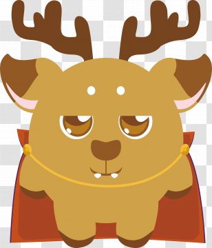Reindeer Illustration - Vampire Transparent PNG