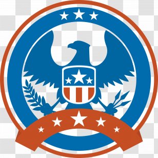 Logo Illustration - Leadership - Exquisite Round Eagle Transparent PNG