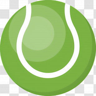 Tennis Ball - Green Tennis Ball Illustration Transparent PNG
