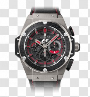 Formula 1 Hublot King Power Watch Chronograph - Hardware Transparent PNG
