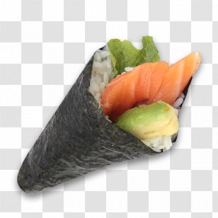 Sushi California Roll Sashimi Japanese Cuisine Makizushi - SALMON Transparent PNG
