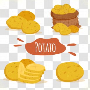 French Fries Baked Potato Chip Junk Food - Cartoon Chips Transparent PNG