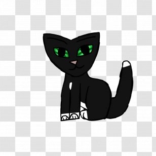 Black Cat Kitten Whiskers Domestic Short-haired Transparent PNG