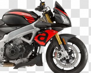 Aprilia Tuono Motorcycle V4 Engine RSV4 - Automotive Wheel System Transparent PNG