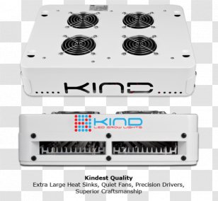Kind LED Grow Light Light-emitting Diode Compact Fluorescent Lamp - Watt - Indoor Box Kit Transparent PNG