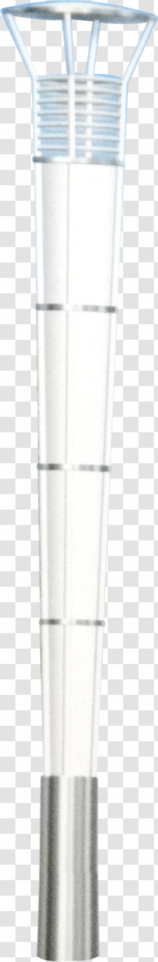 Street Light - White Pole Texture Modeling Renderings Transparent PNG
