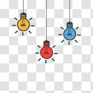 Creativity Thought Illustration - Business - Vector Bulb Transparent PNG
