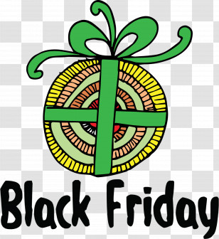 Black Friday Shopping Transparent PNG