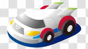 Formulix Z - Futuristic Toy Car Transparent PNG