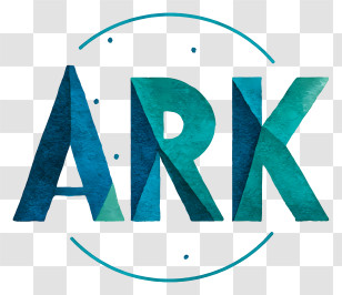 Ark Logo - ARK Teal Circular Logo Transparent PNG