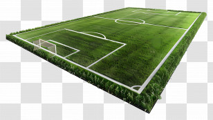 Soccer Field - Football Field With Marked Lines Transparent PNG