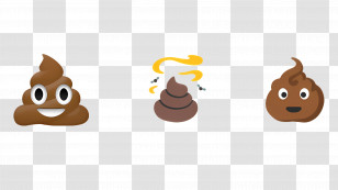 Poop Emoji - Poop Emojis Collection Transparent PNG