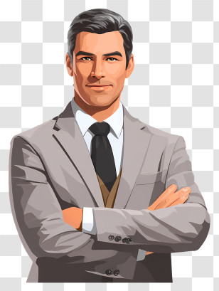 Real Estate Agent - Professional Businessman Illustration Transparent PNG