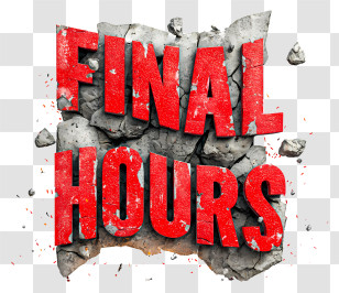 Final Hours - Final Hours Sale Text Transparent PNG