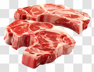 Fresh Meat - Raw Beef Steaks With Marbling For Cooking Transparent PNG