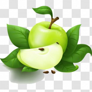 Apple Vector Graphics Illustration Image Granny Smith - Crossbones Transparent PNG
