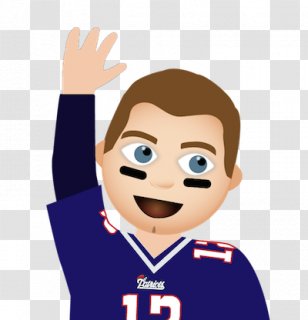 Emoji Sport High Five Football Volleyball - Facial Hair Transparent PNG