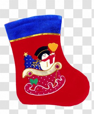 Santa Claus Christmas Stocking Gift - New Year Transparent PNG