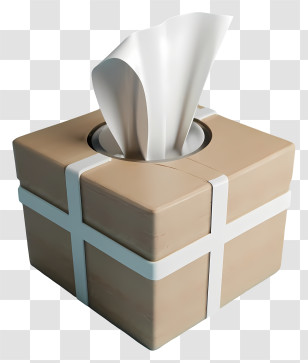 Cartoon - Tissue Box Illustration Transparent PNG