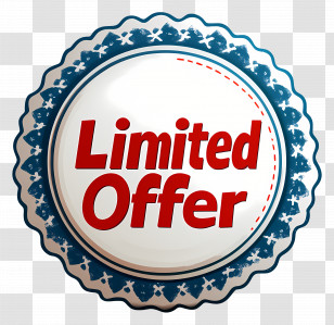 Limited Offer - Limited Offer Promotion Badge Transparent PNG