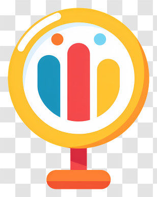 Analysis Icon - Colorful Globe Icon Transparent PNG