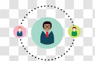 Clip Art Illustration Line - Human Behavior - Included Transparent PNG