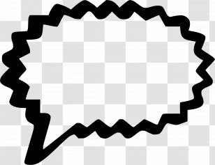 Speech Balloon Conversation Clip Art - Comic Book Transparent PNG