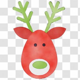 Reindeer - Paint - Snout Deer Transparent PNG