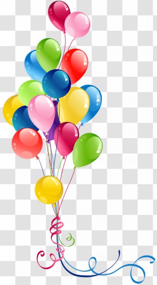 Balloon Birthday Free Content Clip Art - Website - Format Cliparts Transparent PNG