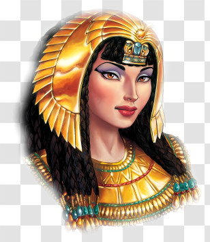 Egypt - Illustration Of An Egyptian Queen Transparent PNG