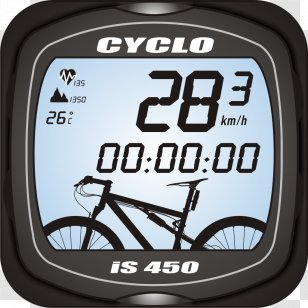 Bicycle Computers Font - Cyclocomputer - Design Transparent PNG