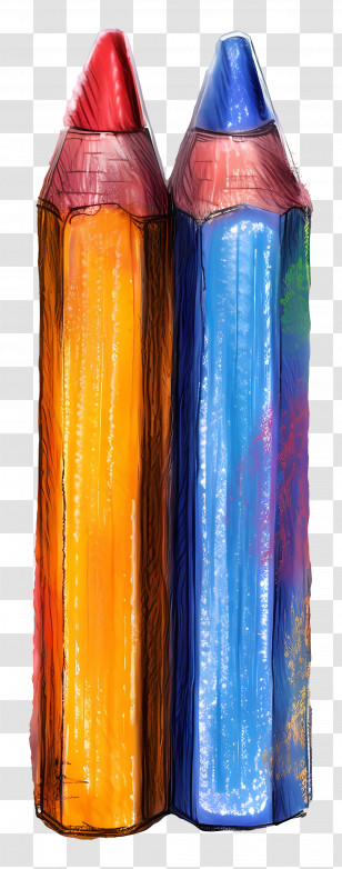 Crayon - Colorful Crayons For Drawing Transparent PNG