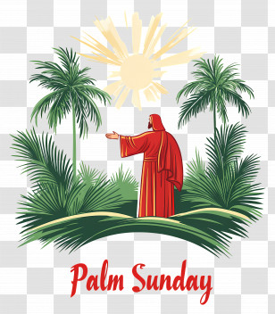 Palm Sunday - Palm Sunday Religious Celebration Transparent PNG