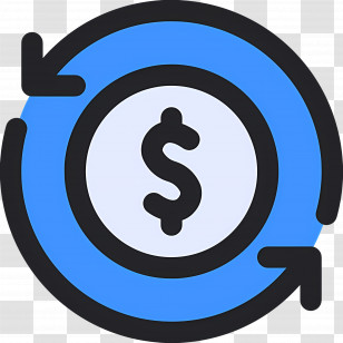 Investment Flow - Money Transfer And Circular Motion Illustration Transparent PNG