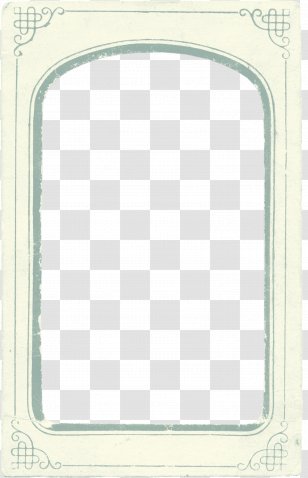 Picture Frame Film - Pretty Blue Transparent PNG