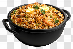 Biryani - Bowl Of Flavorful Rice Dish Transparent PNG