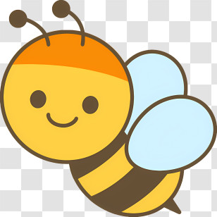 Insect - Cute Cartoon Bee Illustration Transparent PNG