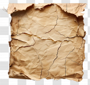 Vintage Ripped Paper - Old And Torn Paper Texture Transparent PNG
