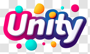 Unity - Colorful Unity Logo Transparent PNG