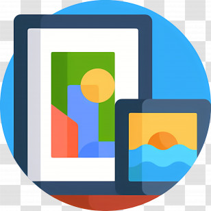 Photo Frames - Digital Photos On Devices Transparent PNG