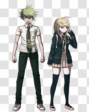 Danganronpa 2: Goodbye Despair V3: Killing Harmony Hinata Hyuga Character Cosplay - Frame Transparent PNG