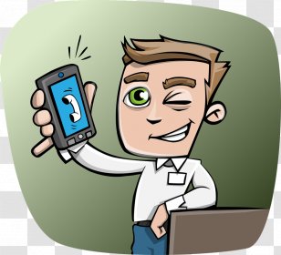 Telephone Call Finance Business IPhone - Cartoon Transparent PNG