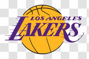 Los Angeles Lakers Logo - Los Angeles Lakers Basketball Logo Transparent PNG