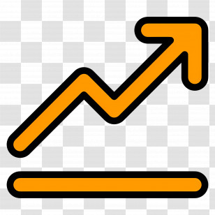 Arrow Symbol - Upward Trend Arrow Signifying Growth Transparent PNG