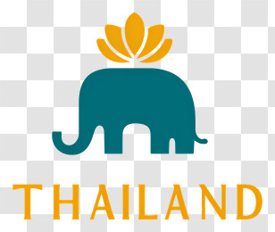 Thailand Logo - Thailand Elephant Tourism Logo Transparent PNG