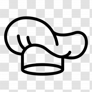 Chef Hat - Chef Hat Icon Transparent PNG