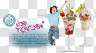 Ice Cream Frozen Yogurt Dessert Soft Serve Frosty Boy - Ideal Transparent PNG