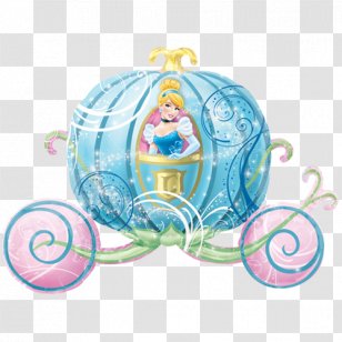 Cinderella Mylar Balloon Carriage Birthday - Toy Transparent PNG