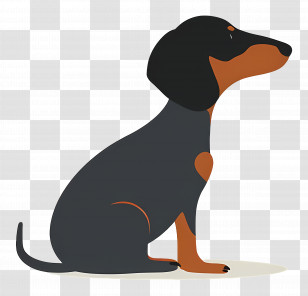 Animated Dog - Cute Cartoon Dog Transparent PNG